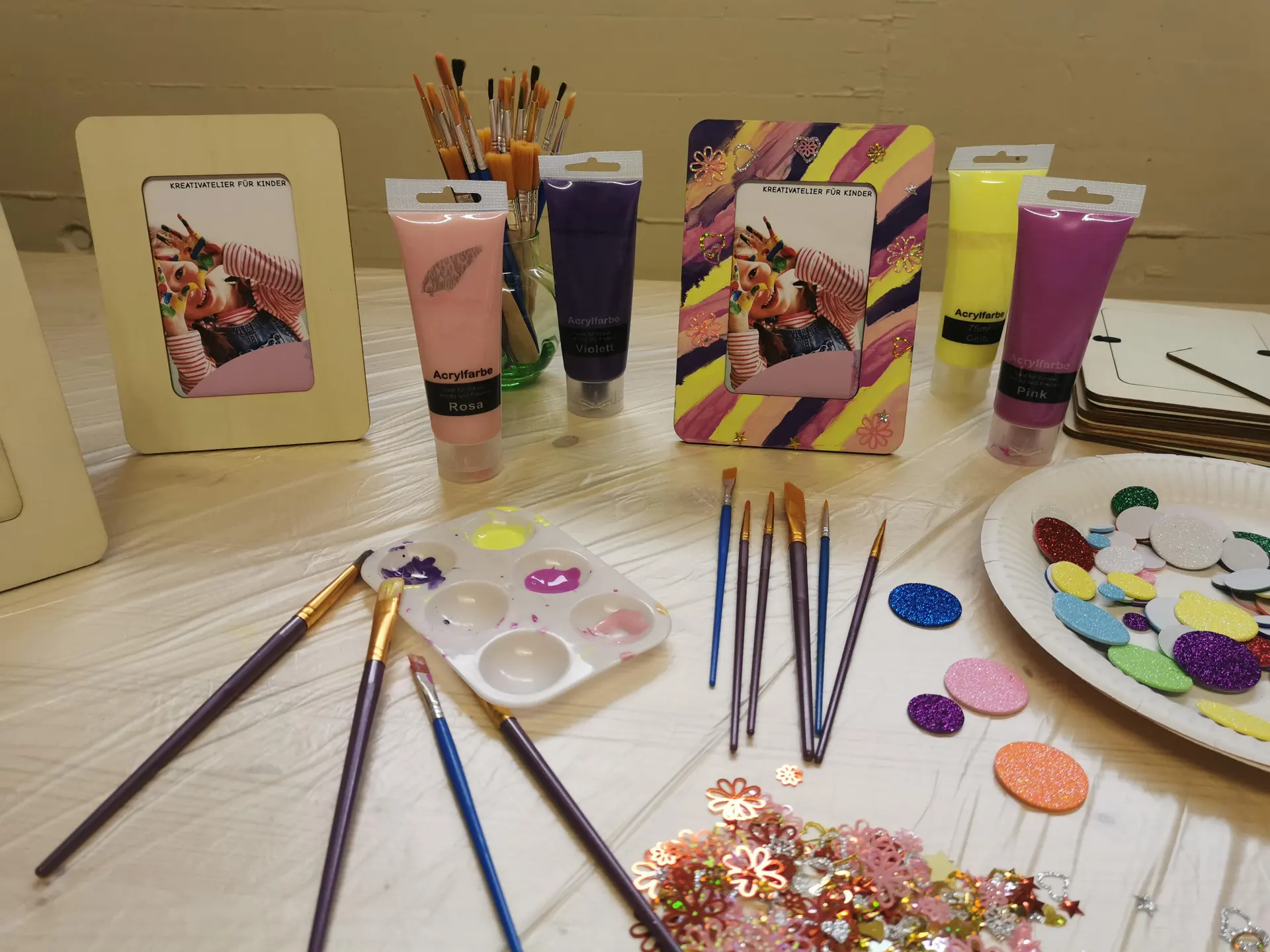 bild Kreativ-Workshop für Kinder: Gestalte deinen eigenen Fotorahmen